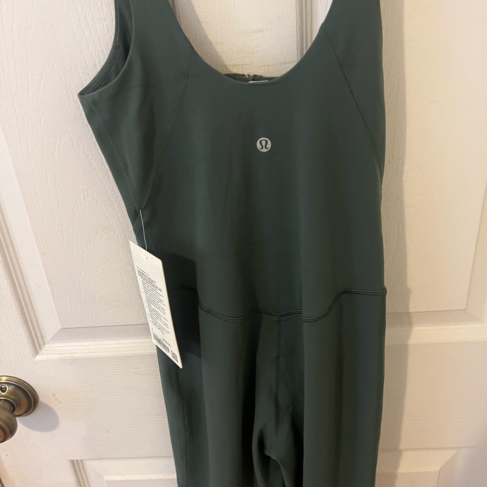 Lululemon align zip front bodysuit 32 mini flare size 2 - Picture 2 of 6